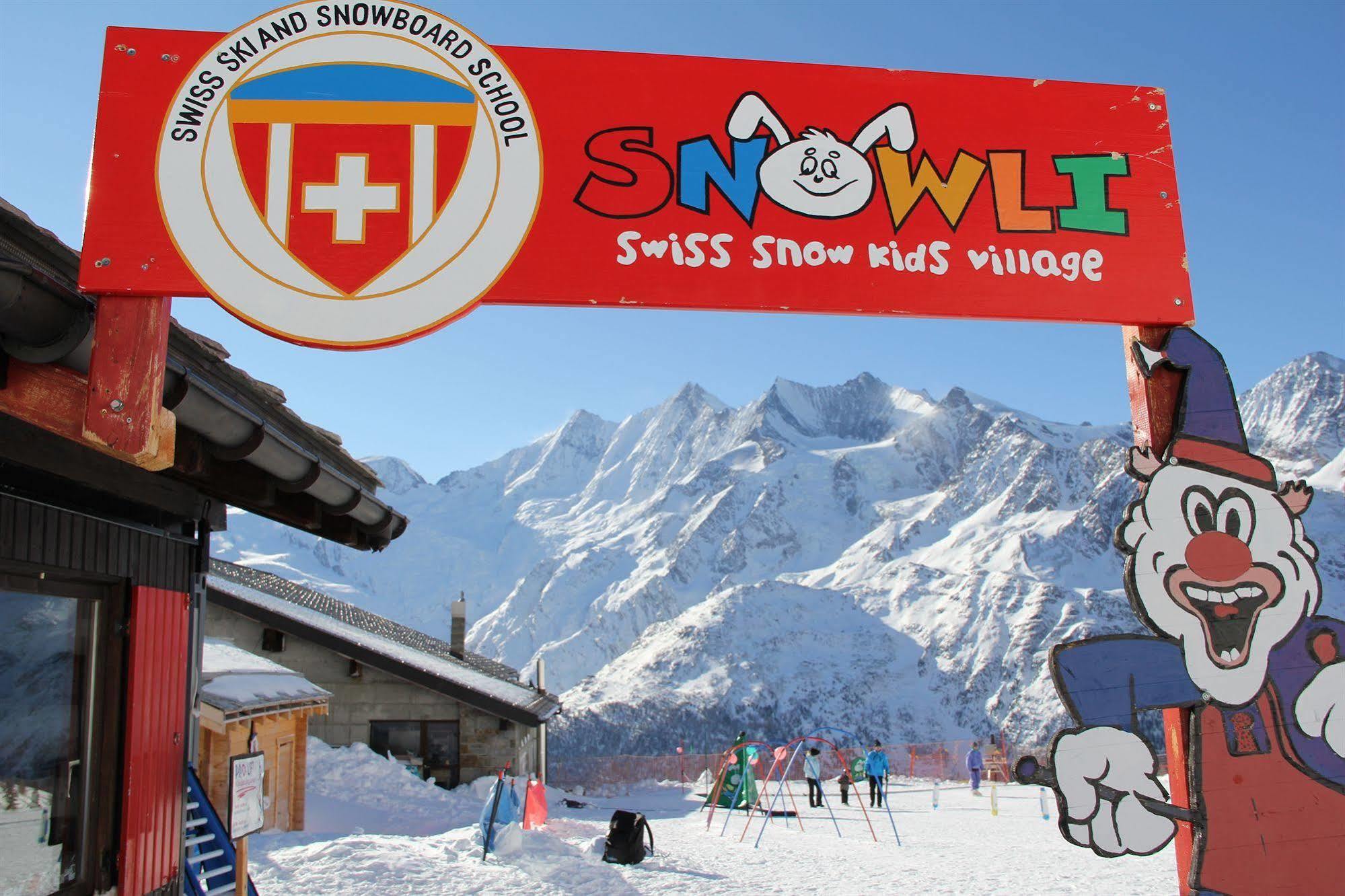 Pension Heino Saas-Grund Bagian luar foto